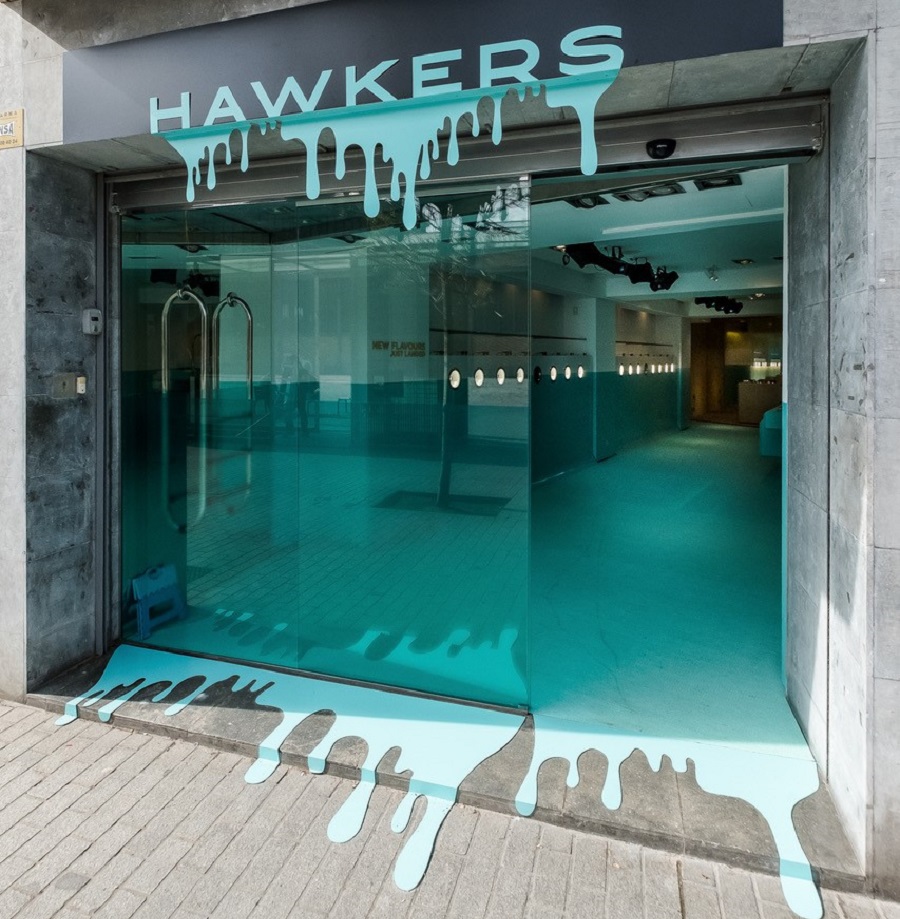 Hawkers shop Barcelona externa